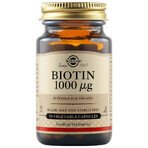 Biotin 1000 mcg, 50 capsule, Solgar