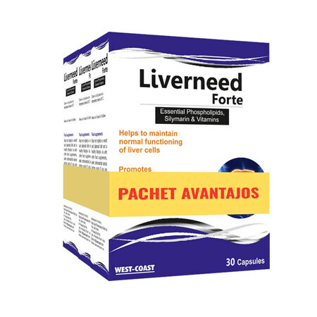 Pachet Liverneed Forte 3x30 capsule, EsVida Pharma