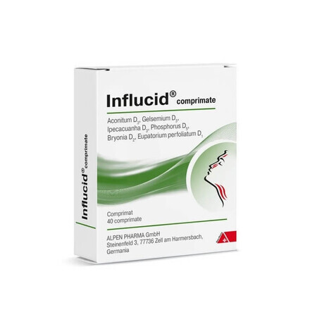 Influcid, 40 comprimés, Alpen Pharma