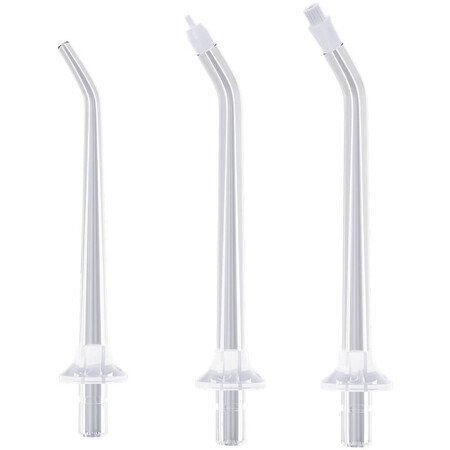 Set of mouth irrigator heads, 3 pieces, Aeno