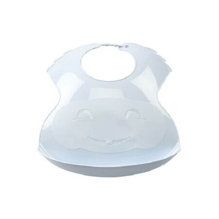 Baveta din plastic, Soft Blue, Thermobaby