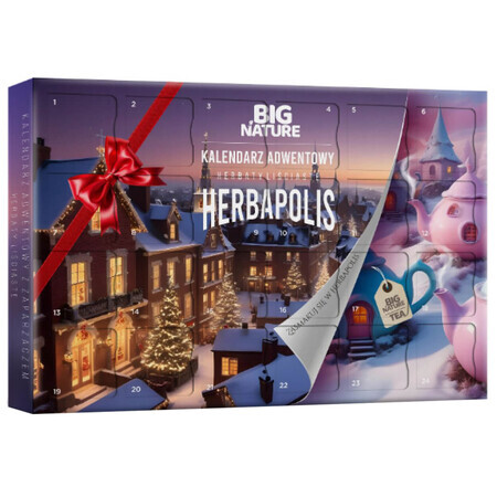 Set Herbapolis Big Nature, calendario dell'avvento con tè, 150 g CONFEZIONE PERSA