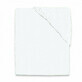 Cearceaf din jerse de bumbac cu elastic pentru patut, White, 160x80 cm, MimiNu