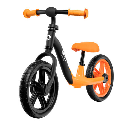 Bicicleta sin pedales Alex con ruedas de espuma EVA, 3+ años, Naranja, Lionelo