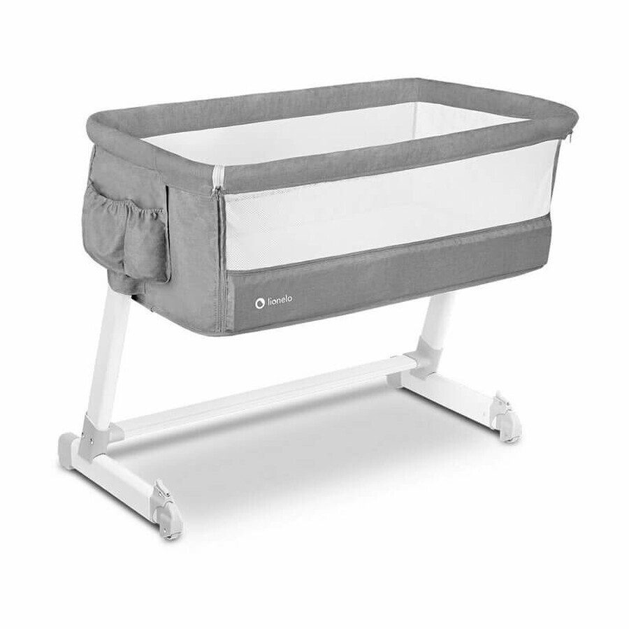 Patut Co-Sleeper 2 in 1 Theo, Grey, Lionelo