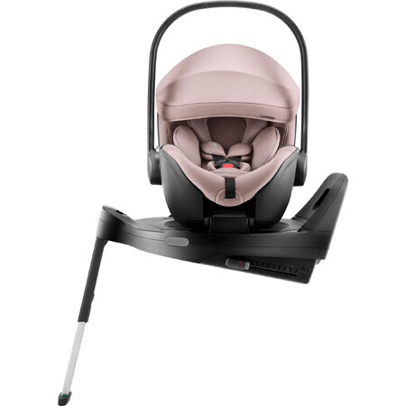 Scoica auto Baby Safe Pro cu Baza Isofix Vario 5Z inclusa, 40 - 85 cm, Dusty Rose, Britax