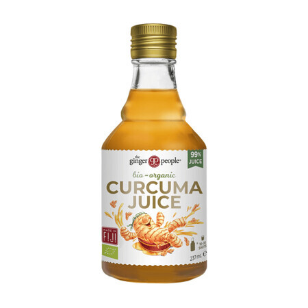 Concentré de curcuma biologique, 99%, 237 ml, The Ginger People