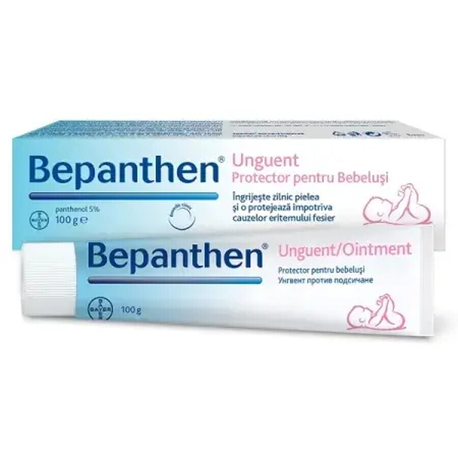  Unguent pentru iritațiile de scutec Bepanthen, 100 g, Bayer recenzii