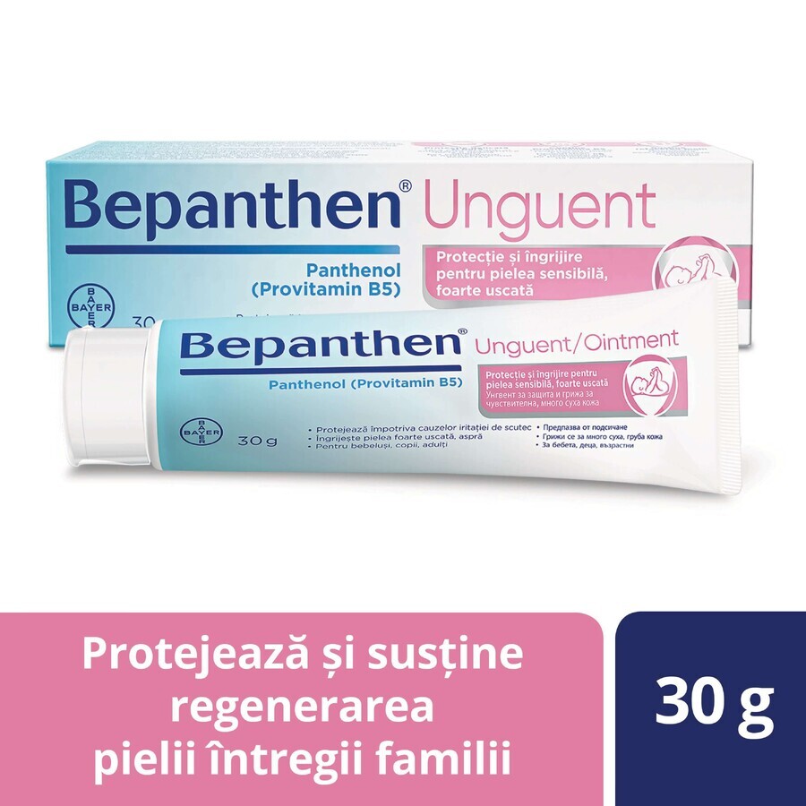 Bepanthen Pommade pour l'érythème fessier, 30g, Bayer