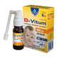 D-Vitum 600 UI, vitamina D pentru sugari peste 6 luni, aerosol, 6 ml AMBALAJ CONTAMINAT