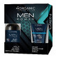 4Organic Men Power set, gel de curățare pentru barbă și față, 200 ml + balsam hidratant după ras, Sensitive, 150 ml