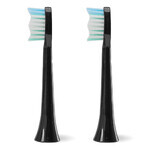 Oromed, embouts de remplacement pour brosse à dents Oro-Sonic X Pro, noir, 2 pièces