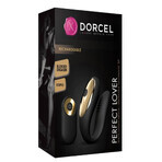 Dorcel Perfect Lover, vibratore telecomandato per coppie, nero e oro