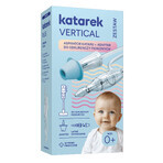 Kit Katarek Vertical, aspirator nazal + adaptor pentru aspirator vertical, de la naștere