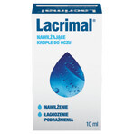 Lacrimal, picături hidratante pentru ochi, 10 ml