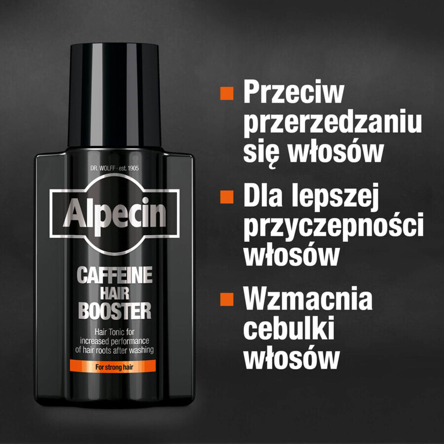 Alpecin Caffeine Hair Booster, ser de păr, 200 ml