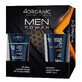 4Organic Men Power set, balsam calmant după ras, Sensitive, 150 ml + gel de duș, Energy, 250 ml