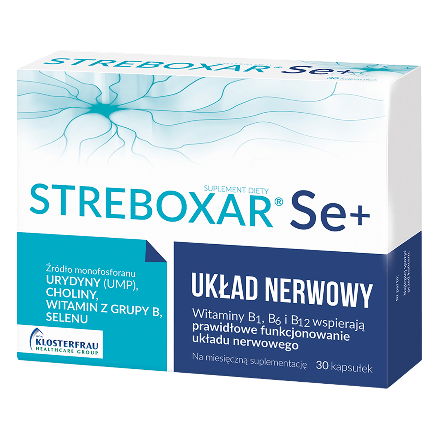 Streboxar Se+, 30 capsule