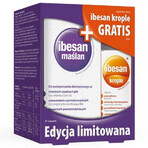 Set Ibesan Butyrate, 60 capsule + Ibesan, picături, 30 ml gratuit