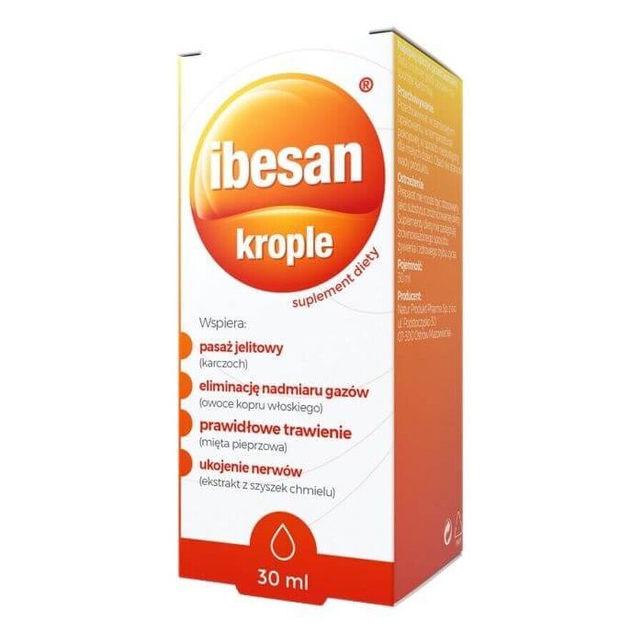 Set Ibesan Butyrate, 60 capsule + Ibesan, picături, 30 ml gratuit