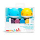 Set Munchkin Color Buddies, bile de baie hidratante, 20 bucăți + jucării dozatoare, 2 bucăți