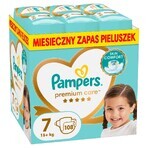 Pampers Premium Care, scutece, mărimea 7, 15+ kg, 108 buc