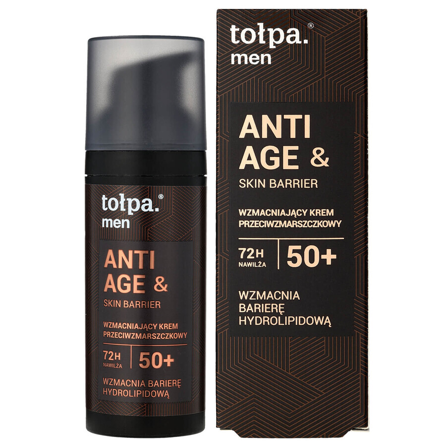 Tolpa Men Anti Age & Skin Barrier, cremă antirid de întărire 50+, 50 ml