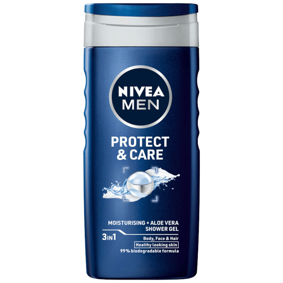 Nivea Men Tech Master Kit, Rasierschaum 200 ml + Aftershave Balsam 100 ml + Duschgel 250 ml + Anti-Transpirant Roll-on 50 ml