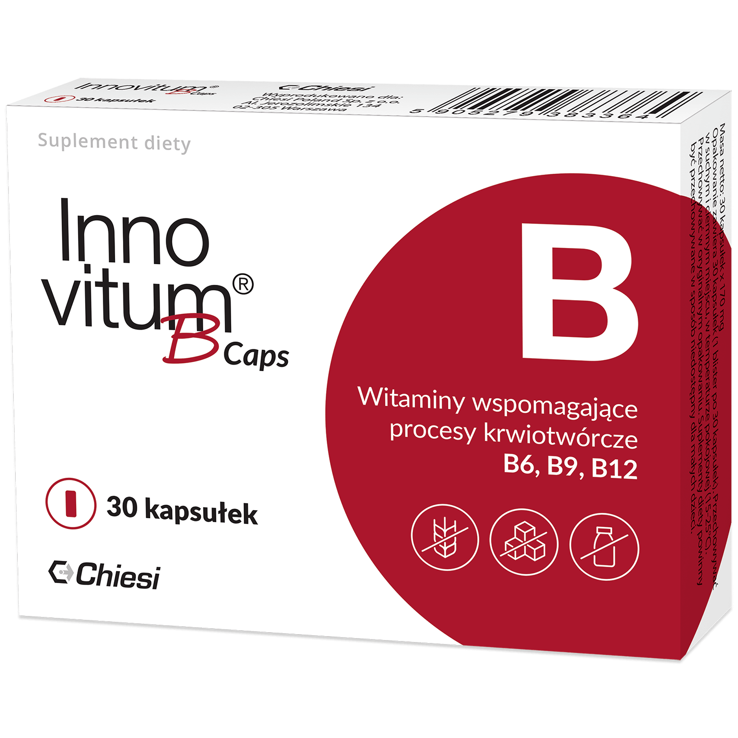 Innovitum B Caps, 30 capsule