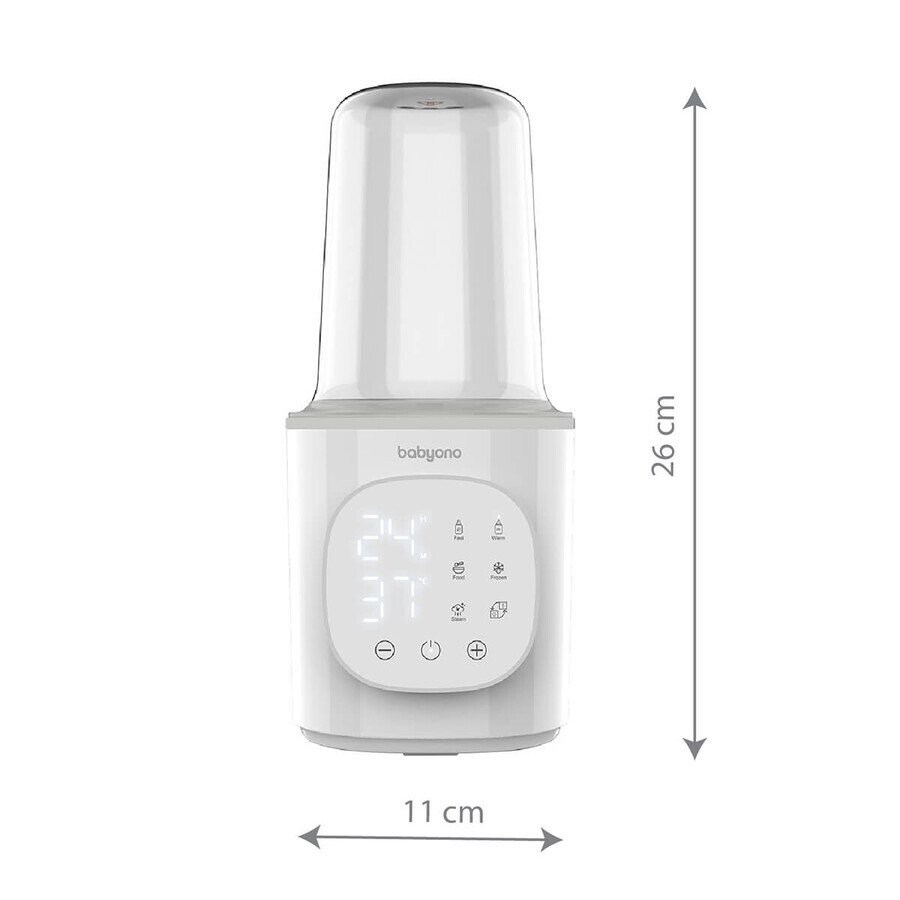 BabyOno 1599 calentador y esterilizador electrónico de leche materna