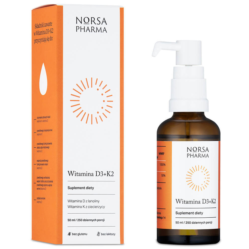 Norsa Pharma Vitamina D3 + K2, 50 ml