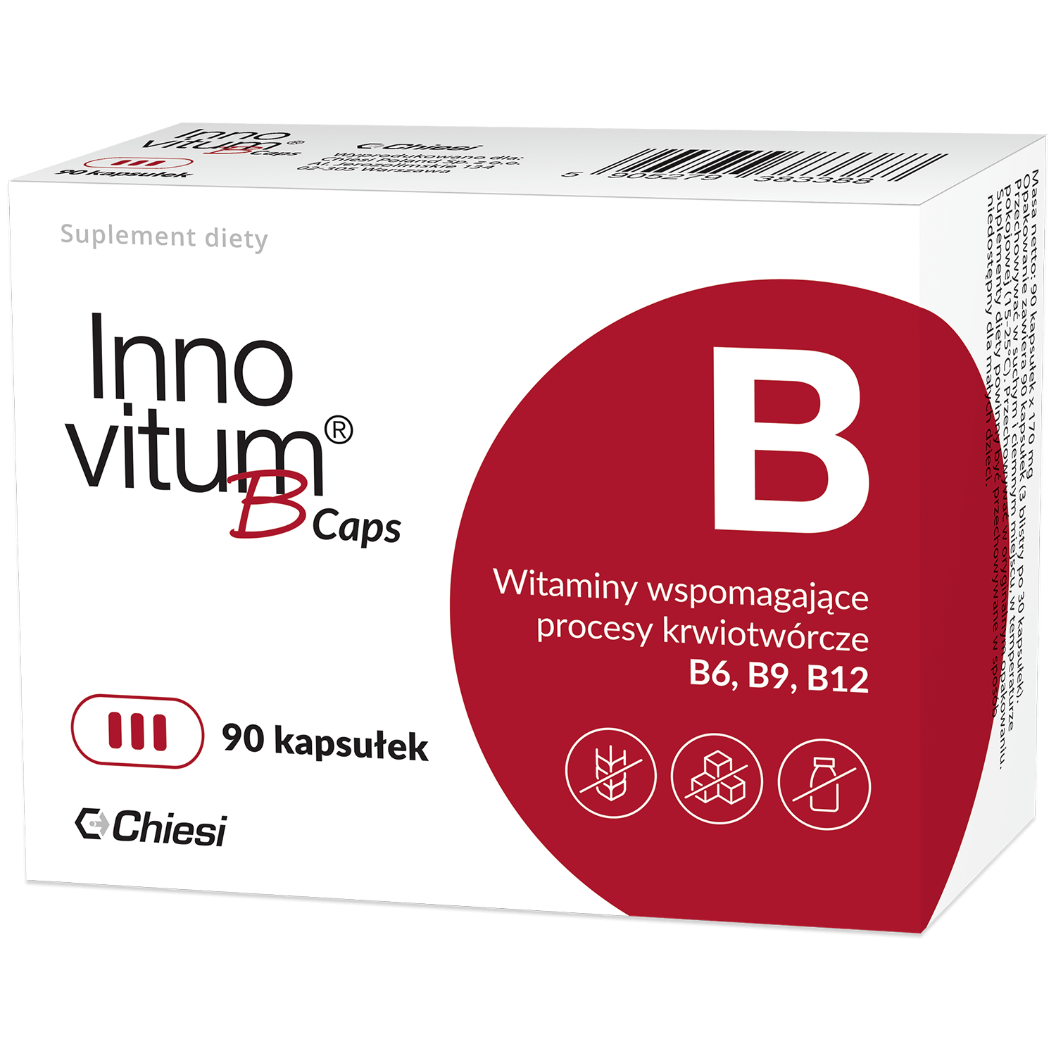 Innovitum B Caps, 90 capsule