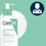 CeraVe, gel de curățare cu ceramide, ten normal și gras, 1000 ml