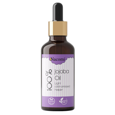 Nacomi jojoba oil with pipette, 50 ml