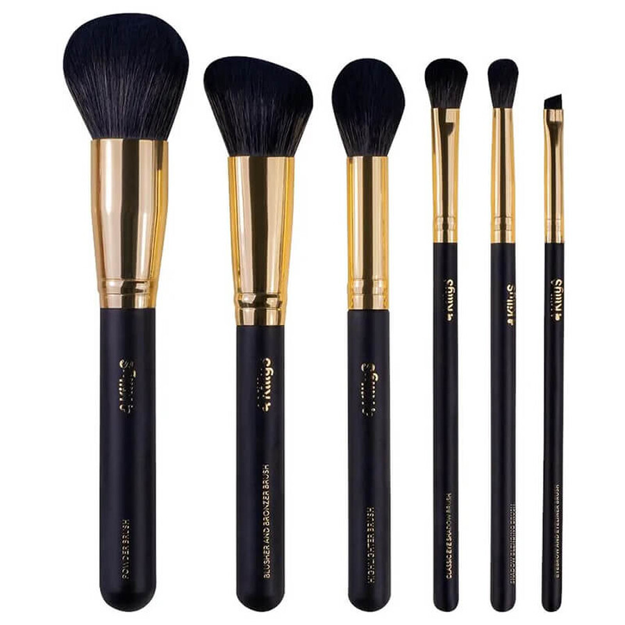 Set KillyS Love Story, brochas de maquillaje, 6 piezas