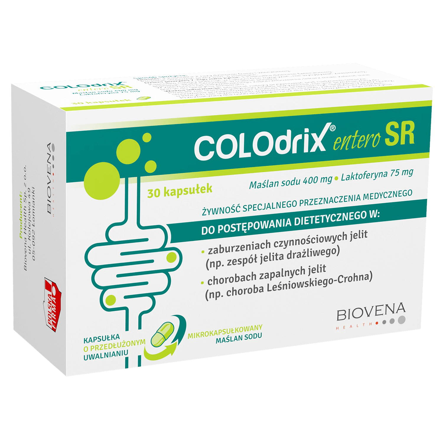 Colodrix entero SR, 30 capsule