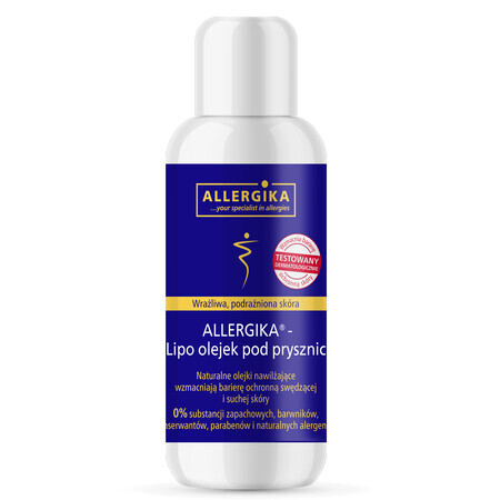 Allergica, ulei de duș lipo, 200 ml