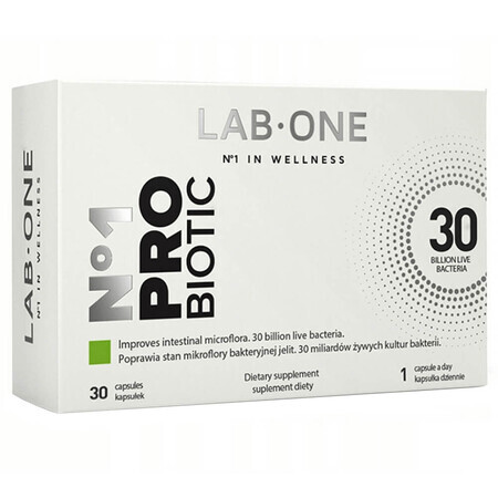 Lab One No1 ProBiotic, 30 capsule