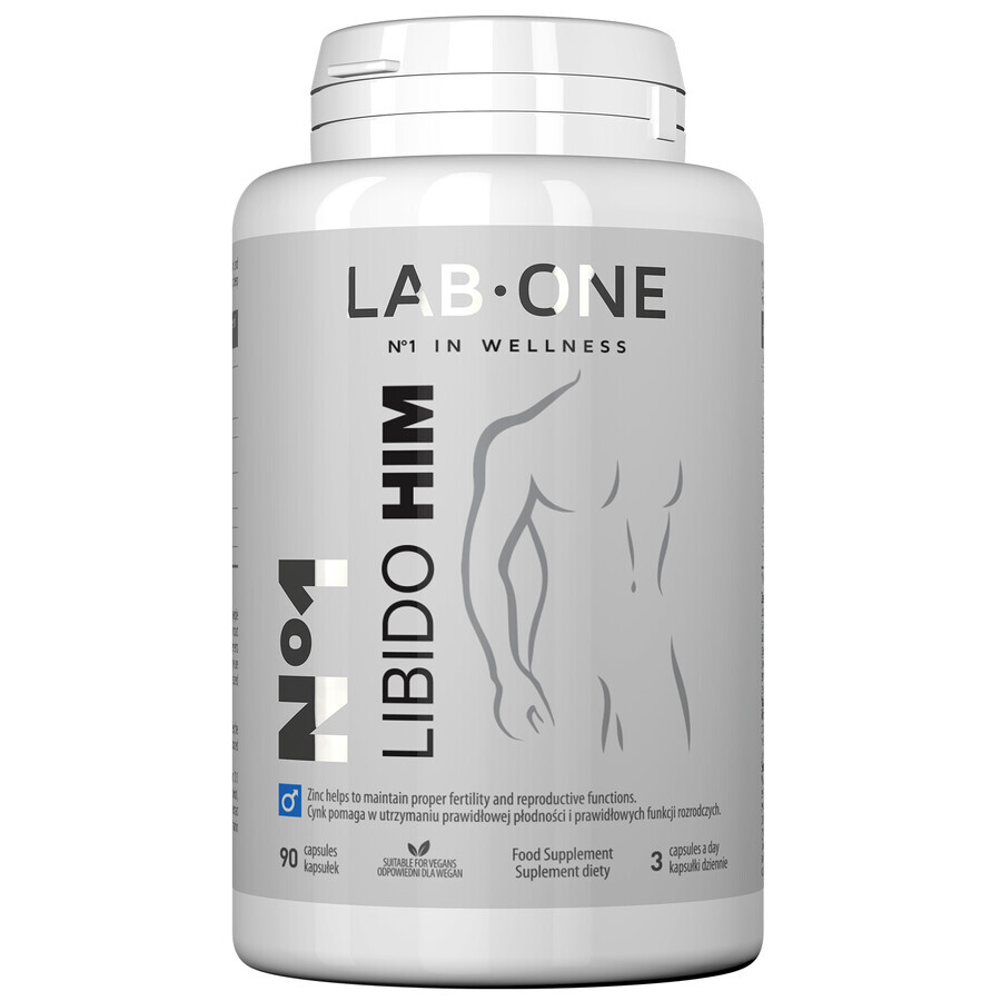 Lab One No1 Libido Him, 90 Kapseln