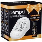 Set Pempa, BP100, tensiometru automat pentru brațul superior + Vita Curcumin, 30 ml gratuit