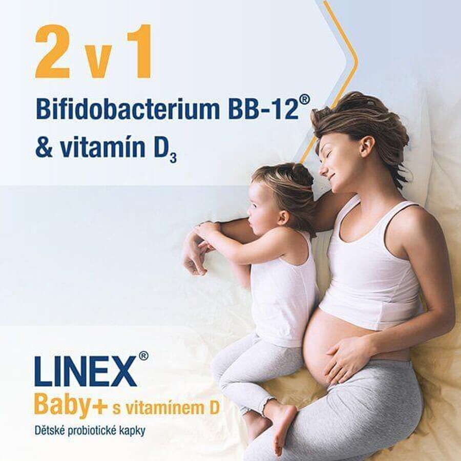 Linex Baby + cu vitamina D 8 ml