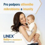 Linex Baby + cu vitamina D 8 ml