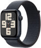 Apple Watch SE GPS 40mm carcasă din aluminiu Midnight cu buclă sport Ink