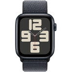 Apple Watch SE GPS 40mm carcasă din aluminiu Midnight cu buclă sport Ink