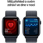 Apple Watch SE GPS 40mm carcasă din aluminiu Midnight cu buclă sport Ink