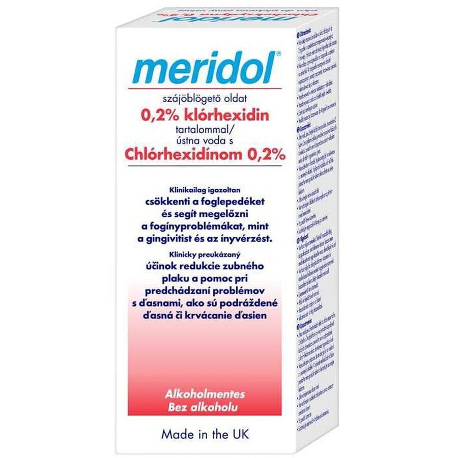 Meridol® Apă de gură cu clorhexidină 0,2% 300 ml