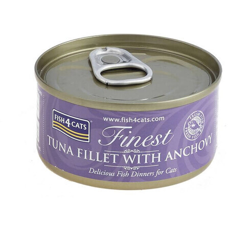 Fish4Cats Katzendosenfutter Finest Tuna mit Sardellen 70 g