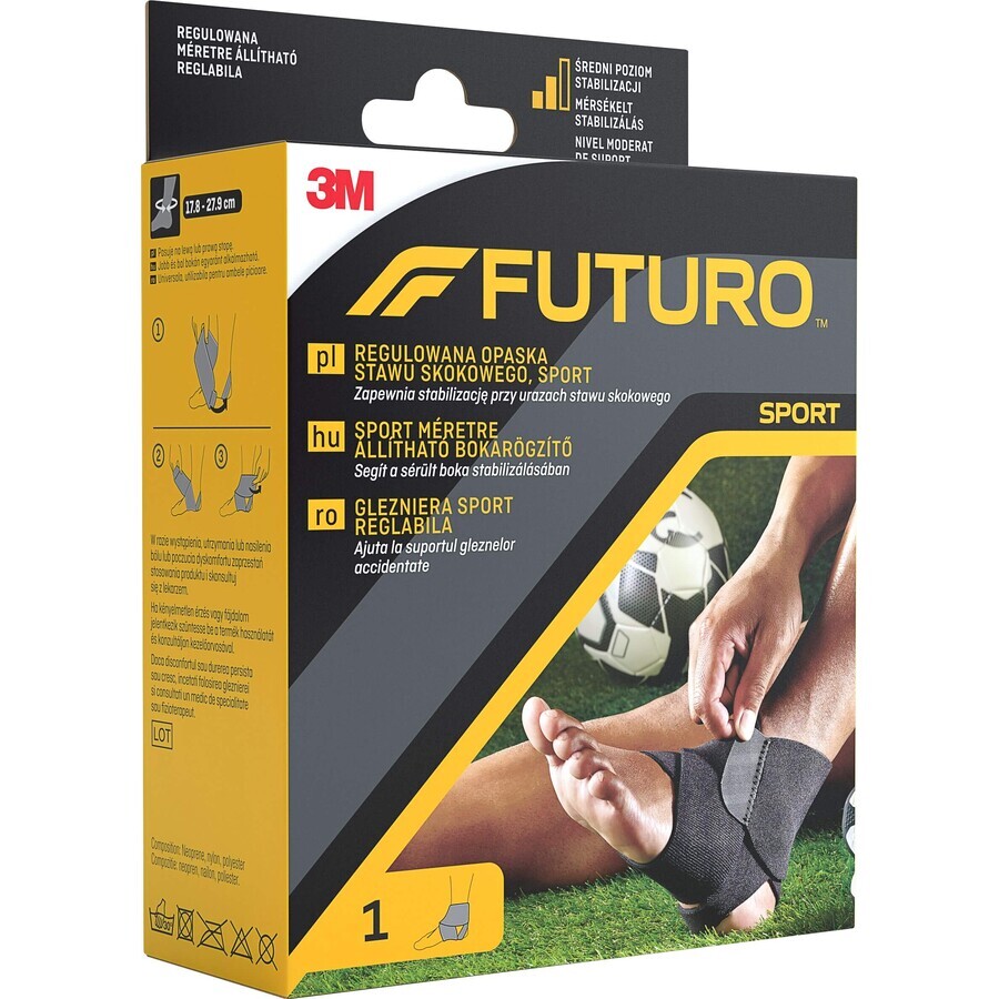 3M Futuro SPORT Knöchelbandage Universalgröße