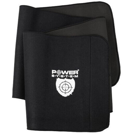 Power System Slimming Hip Neoprene Belt WT PRO negru 100 cm