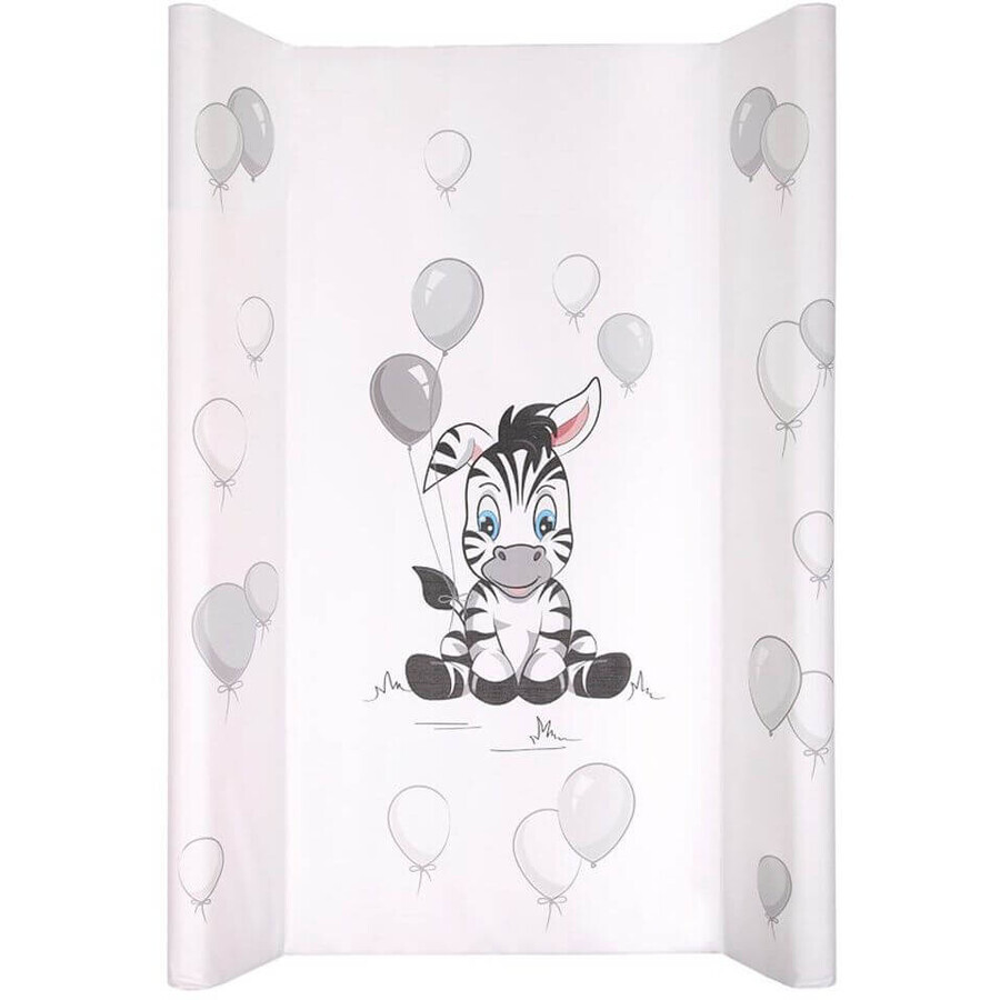 Nou Baby Schimbarea mat Zebra alb 50x70cm